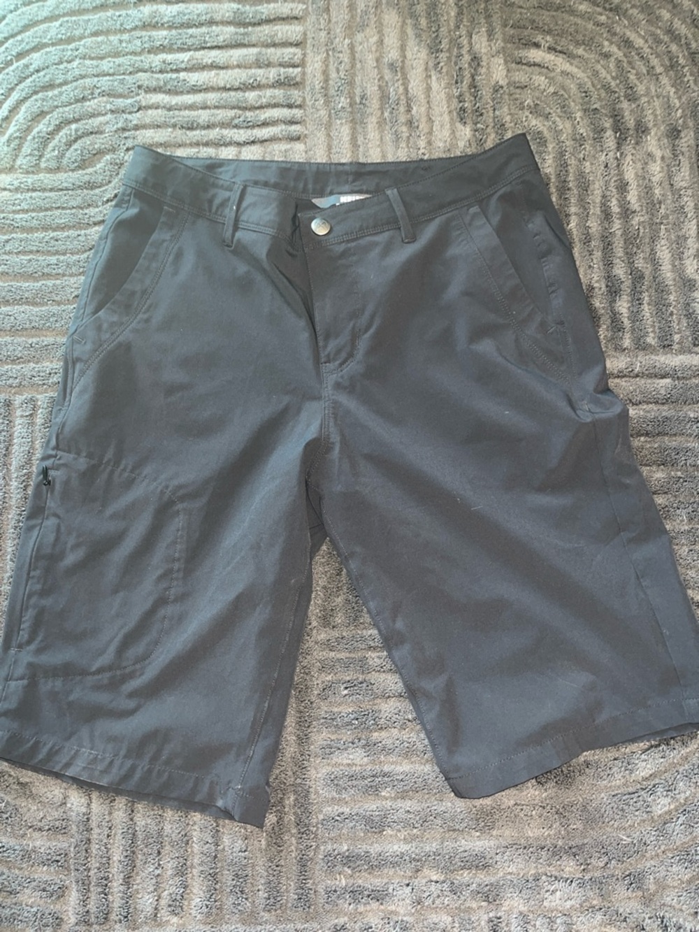 Women's Black Cargo Shorts - Lightweight Everyday Utility